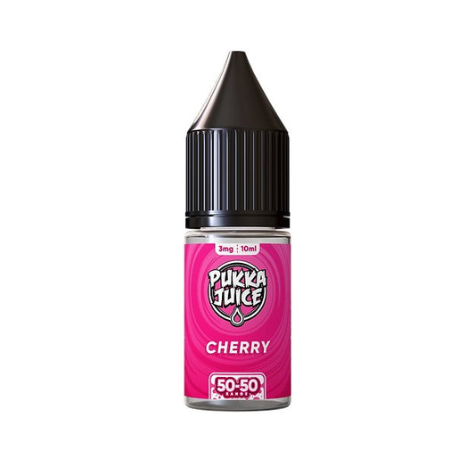 Pukka Juice 50/50 - 10ml - Cherry - PJW Vapes | Glasgow Vape Wholesaler