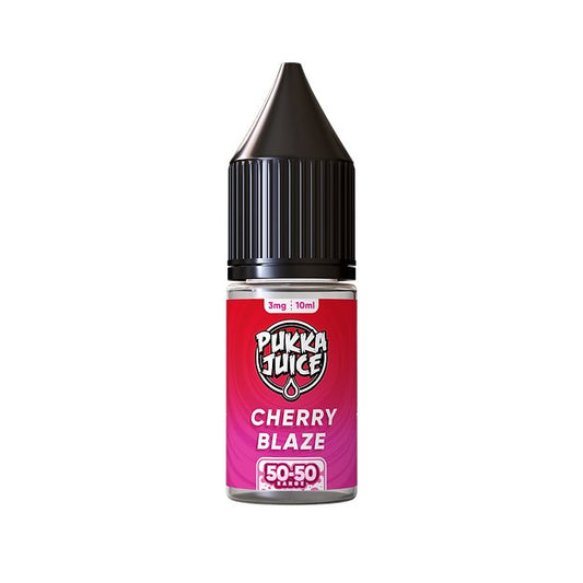 Pukka Juice 50/50 - 10ml - Cherry Blaze - PJW Vapes | Glasgow Vape Wholesaler
