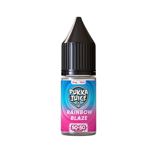 Pukka Juice 50/50 - 10ml - Rainbow Blaze - PJW Vapes | Glasgow Vape Wholesaler