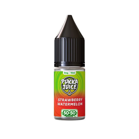 Pukka Juice 50/50 - 10ml - Strawberry Watermelon - PJW Vapes | Glasgow Vape Wholesaler