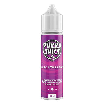 Pukka Juice - 50ml - Blackcurrant - PJW Vapes | Glasgow Vape Wholesaler