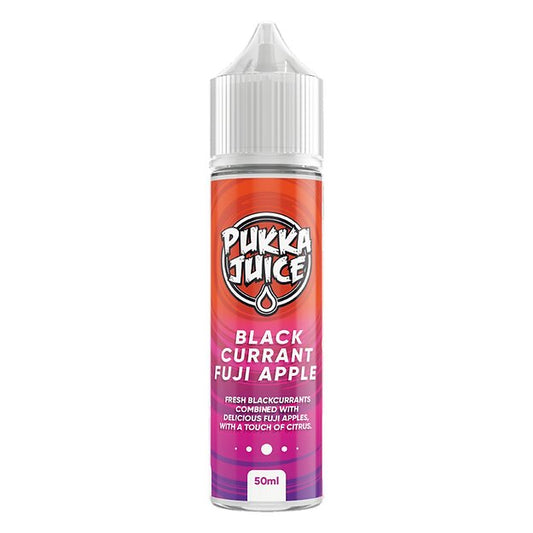Pukka Juice - 50ml - Blackcurrant Fuji Apple - PJW Vapes | Glasgow Vape Wholesaler