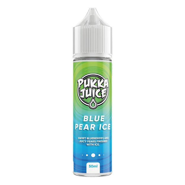 Pukka Juice - 50ml - Blue Pear Ice - PJW Vapes | Glasgow Vape Wholesaler