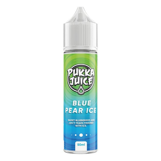 Pukka Juice - 50ml - Blue Pear Ice - PJW Vapes | Glasgow Vape Wholesaler