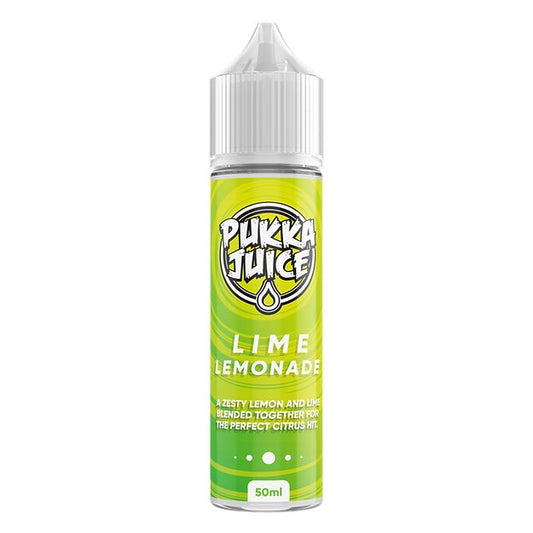 Pukka Juice - 50ml - Lime Lemonade - PJW Vapes | Glasgow Vape Wholesaler