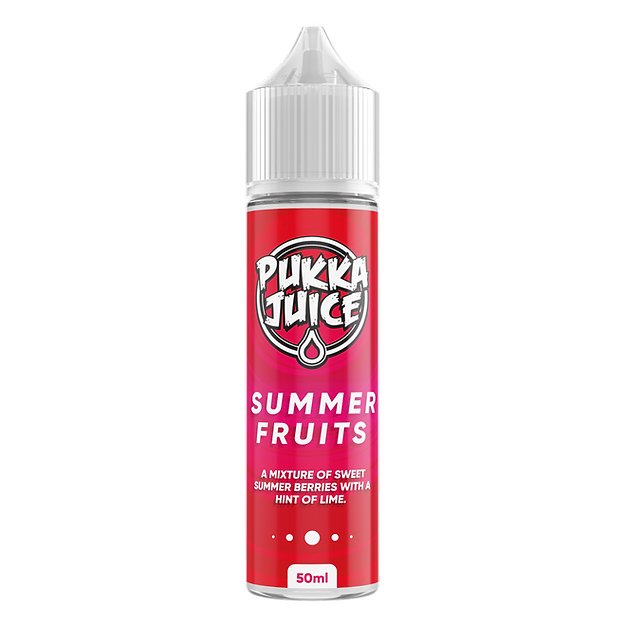Pukka Juice - 50ml - Summer Fruits - PJW Vapes | Glasgow Vape Wholesaler