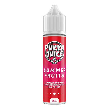 Pukka Juice - 50ml - Summer Fruits - PJW Vapes | Glasgow Vape Wholesaler