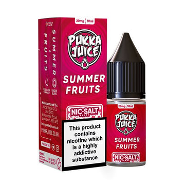 Pukka Juice Nic Salt - 10ml - Summer Fruits - PJW Vapes | Glasgow Vape Wholesaler