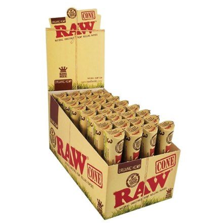 Raw - Orangnic King Size Cones - 3 Pack - PJW Vapes | Glasgow Vape Wholesaler