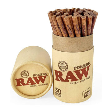 Raw - Small Wood Pokers - PJW Vapes | Glasgow Vape Wholesaler