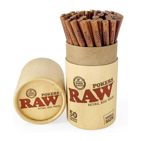 Raw - Small Wood Pokers - PJW Vapes | Glasgow Vape Wholesaler