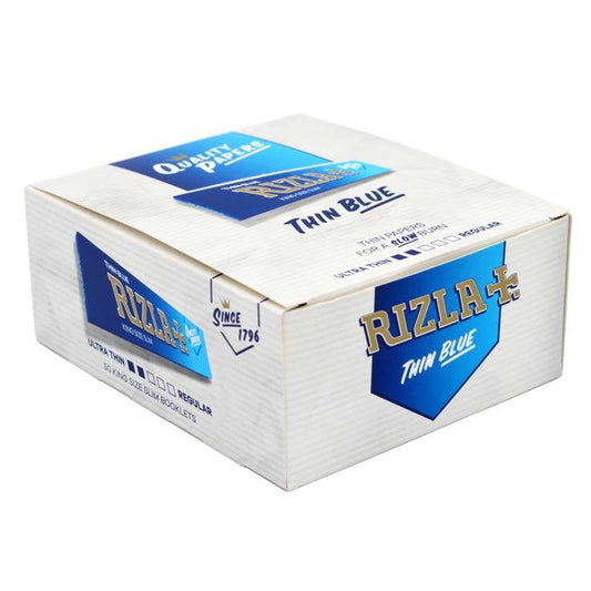 Rizla - Thin Blue Papers - King Size - PJW Vapes | Glasgow Vape Wholesaler