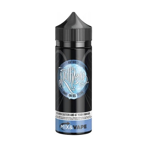 Ruthless - 100ml - Antidote on Ice - PJW Vapes | Glasgow Vape Wholesaler