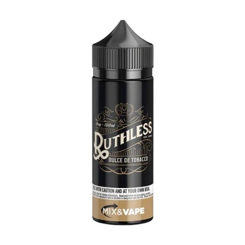 Ruthless - 100ml - Dulce De Tobacco - PJW Vapes | Glasgow Vape Wholesaler
