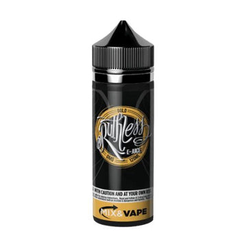 Ruthless - 100ml - Gold - PJW Vapes | Glasgow Vape Wholesaler