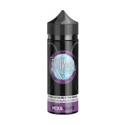 Ruthless - 100ml - Grape Drank on Ice - PJW Vapes | Glasgow Vape Wholesaler