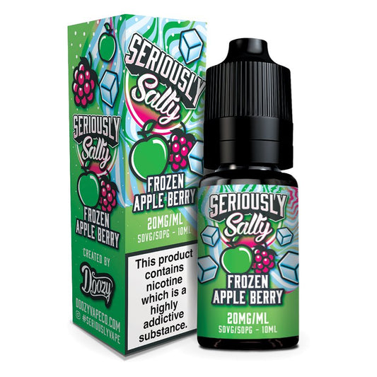 Seriously Nic Salt - 10ml - Frozen Apple Berry - PJW Vapes | Glasgow Vape Wholesaler