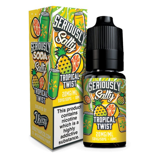 Seriously Soda Nic Salt - 10ml - Tropical Twist - PJW Vapes | Glasgow Vape Wholesaler