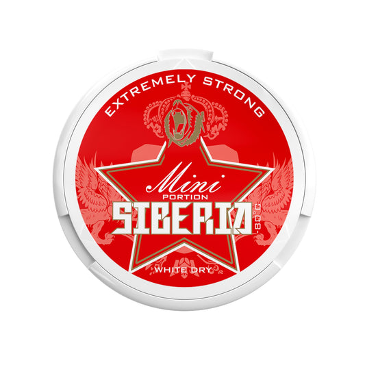 Siberia Pouches - White Dry Mini - PJW Vapes | Glasgow Vape Wholesaler
