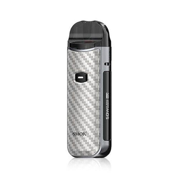 SMOK Nord 50w Pod Kit - Silver Carbon Fibre - PJW Vapes | Glasgow Vape Wholesaler