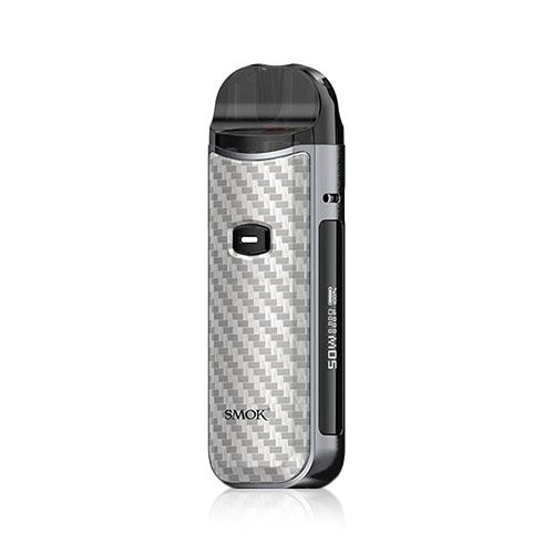 SMOK Nord 50w Pod Kit - Silver Carbon Fibre - PJW Vapes | Glasgow Vape Wholesaler