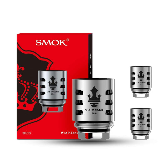 SMOK - V12 P-Tank M4 Coils - 0.17 Ohm - PJW Vapes | Glasgow Vape Wholesaler