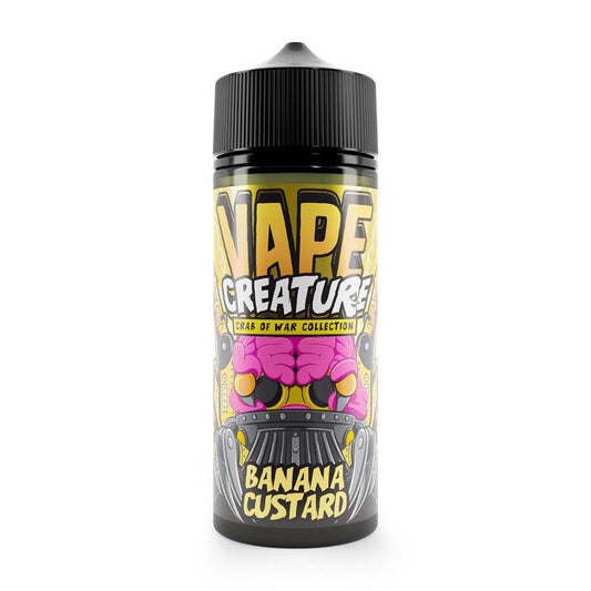 Vape Creature - 100ML - Banana Custard - PJW Vapes | Glasgow Vape Wholesaler