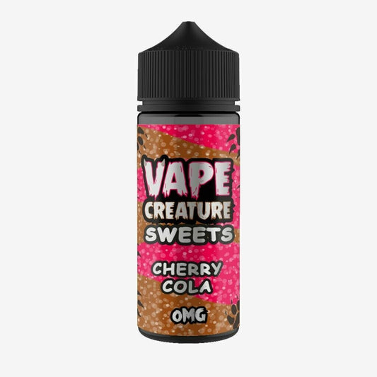 Vape Creature - 100ML - Cherry Cola - PJW Vapes | Glasgow Vape Wholesaler
