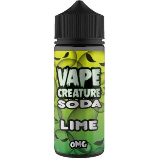 Vape Creature - 100ML - Lime - PJW Vapes | Glasgow Vape Wholesaler