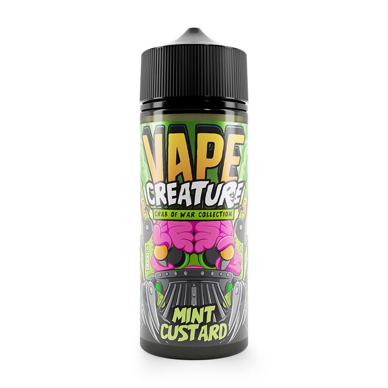 Vape Creature - 100ML - Rhubarb Custard - PJW Vapes | Glasgow Vape Wholesaler