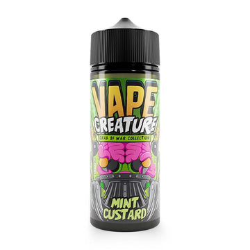 Vape Creature - 100ML - Rhubarb Custard - PJW Vapes | Glasgow Vape Wholesaler