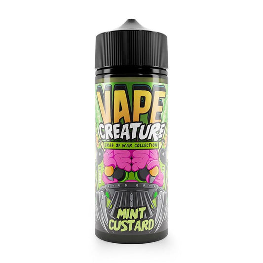 Vape Creature - 100ML - Rhubarb Custard - PJW Vapes | Glasgow Vape Wholesaler