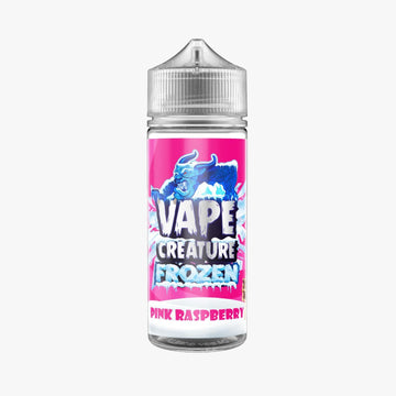 Vape Creature Frozen - 100ML - Pink Raspberry - PJW Vapes | Glasgow Vape Wholesaler