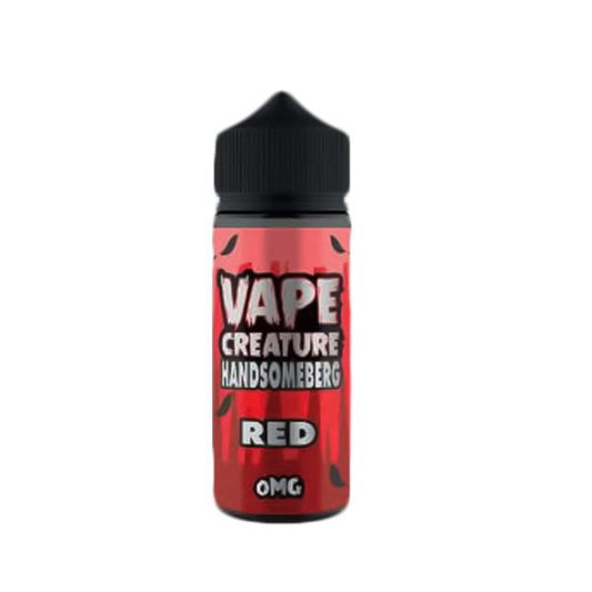 Vape Creature Handsomeberg - 100ML - Red - PJW Vapes | Glasgow Vape Wholesaler