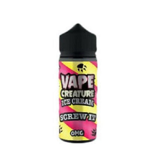 Vape Creature Ice Cream - 100ML - Screw It - PJW Vapes | Glasgow Vape Wholesaler