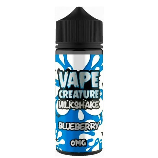 Vape Creature Milkshake - 100ML - Blueberry - PJW Vapes | Glasgow Vape Wholesaler