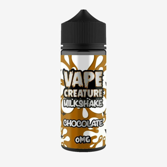 Vape Creature Milkshake - 100ML - Chocolate - PJW Vapes | Glasgow Vape Wholesaler