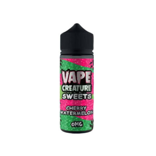 Vape Creature Sweets - 100ML - Cherry Watermelon - PJW Vapes | Glasgow Vape Wholesaler