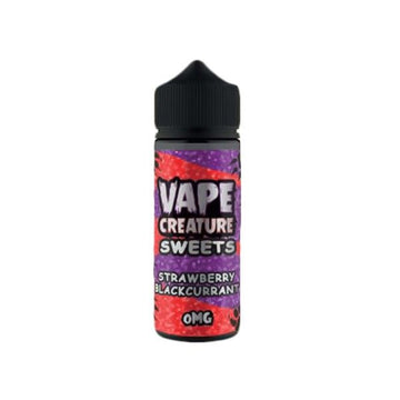 Vape Creature Sweets - 100ML - Strawberry Blackcurrant - PJW Vapes | Glasgow Vape Wholesaler