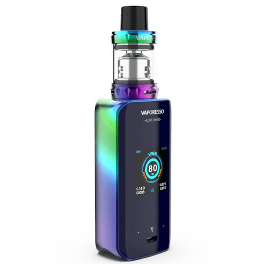 Vaporesso LUXE Nano Mod Kit - Rainbow - PJW Vapes | Glasgow Vape Wholesaler