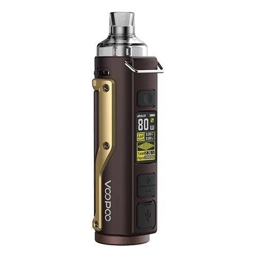 Voopoo Argus Pro Pod Kit - Dark Coffee and Titanium - PJW Vapes | Glasgow Vape Wholesaler