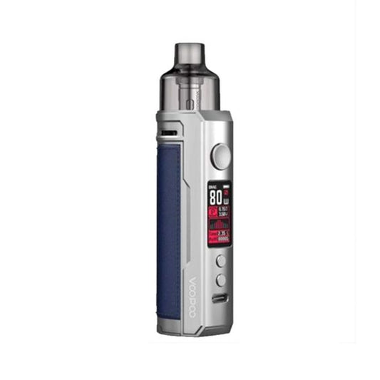 Voopoo Drag X Pod Kit - Silver Blue - PJW Vapes | Glasgow Vape Wholesaler