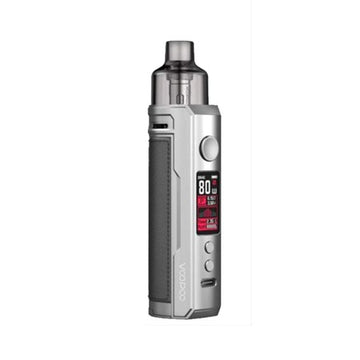 Voopoo Drag X Pod Kit - Silver Dark Grey - PJW Vapes | Glasgow Vape Wholesaler