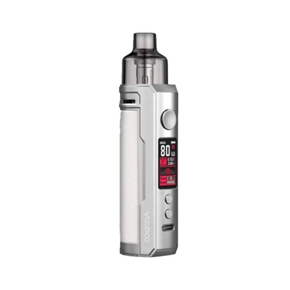 Voopoo Drag X Pod Kit - Silver White - PJW Vapes | Glasgow Vape Wholesaler