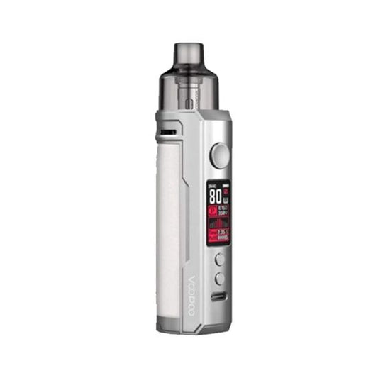 Voopoo Drag X Pod Kit - Silver White - PJW Vapes | Glasgow Vape Wholesaler