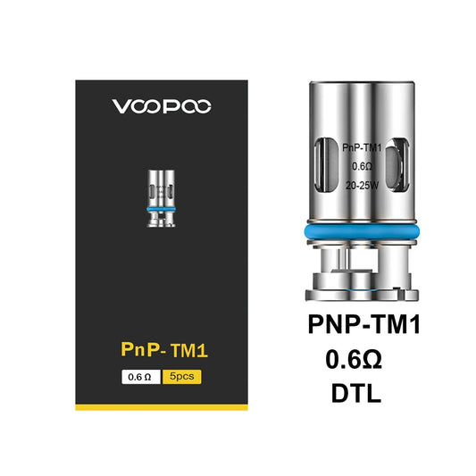 Voopoo - PNP TM1 Coil - 0.6 Ohm - PJW Vapes | Glasgow Vape Wholesaler