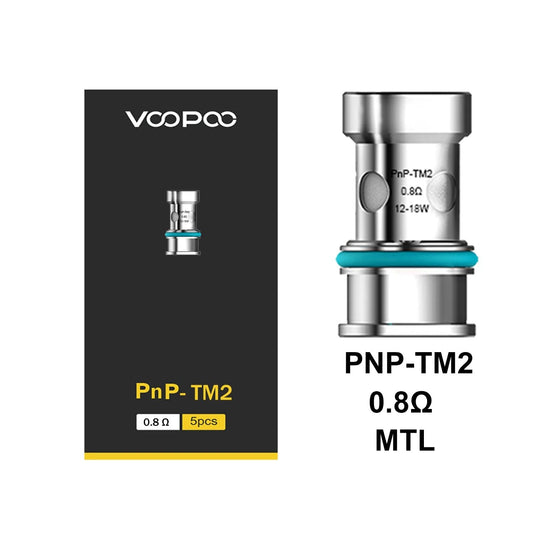 Voopoo - PNP TM2 Coil - 0.8 Ohm - PJW Vapes | Glasgow Vape Wholesaler