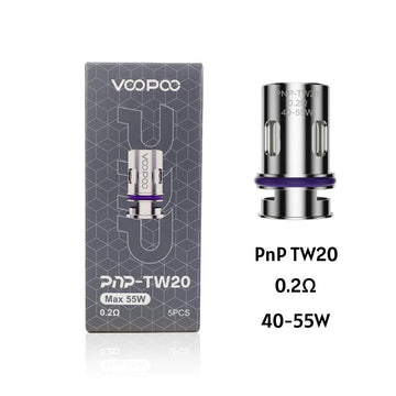 Voopoo - PNP TW20 Coil - 0.2 Ohm - PJW Vapes | Glasgow Vape Wholesaler