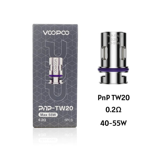 Voopoo - PNP TW20 Coil - 0.2 Ohm - PJW Vapes | Glasgow Vape Wholesaler