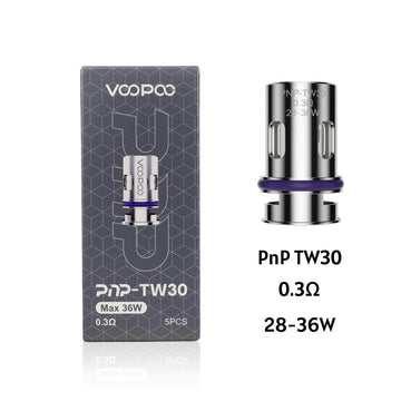 Voopoo - PNP TW30 Coil - 0.3 Ohm - PJW Vapes | Glasgow Vape Wholesaler